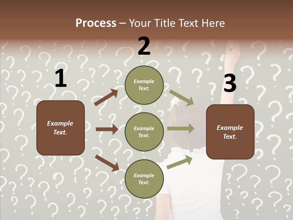 Little Standing Green PowerPoint Template
