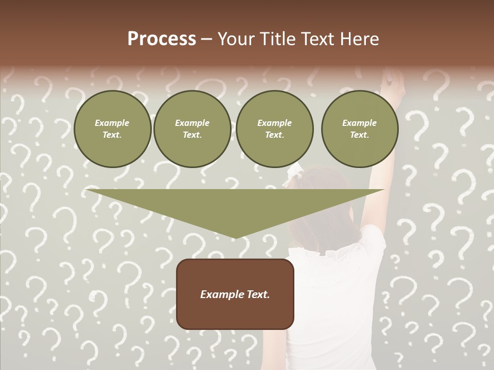 Little Standing Green PowerPoint Template