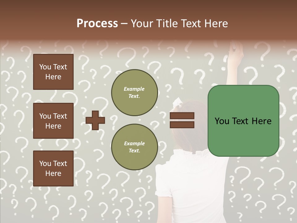 Little Standing Green PowerPoint Template