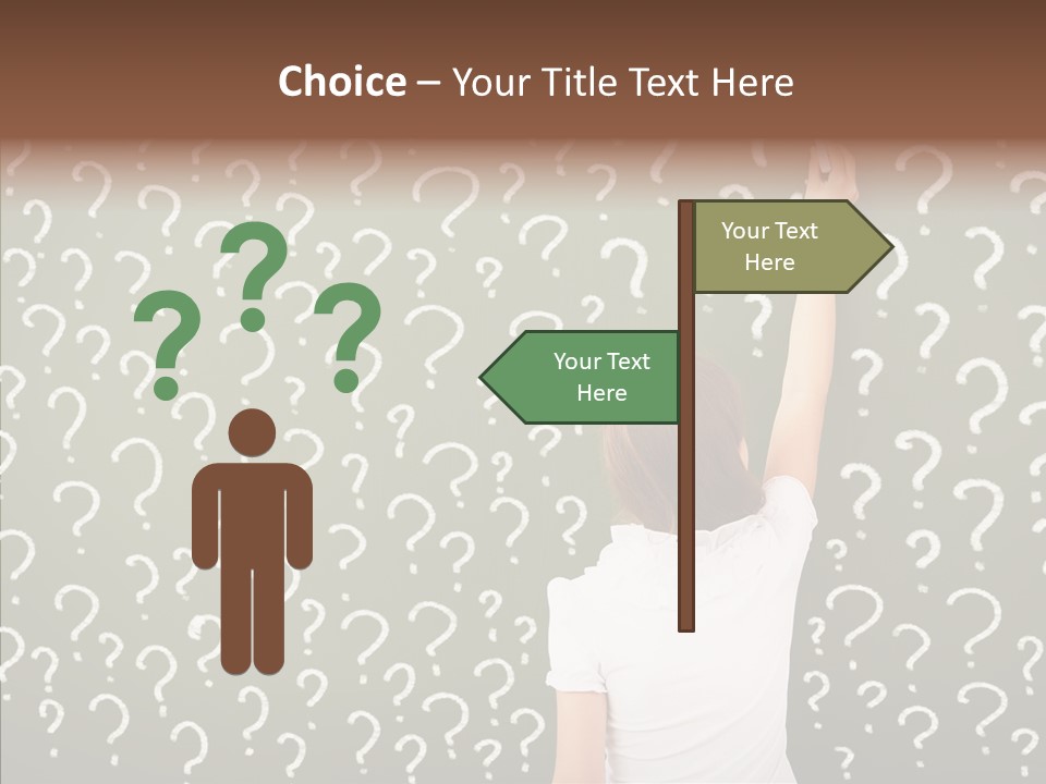 Little Standing Green PowerPoint Template