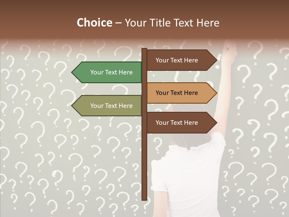 Little Standing Green PowerPoint Template