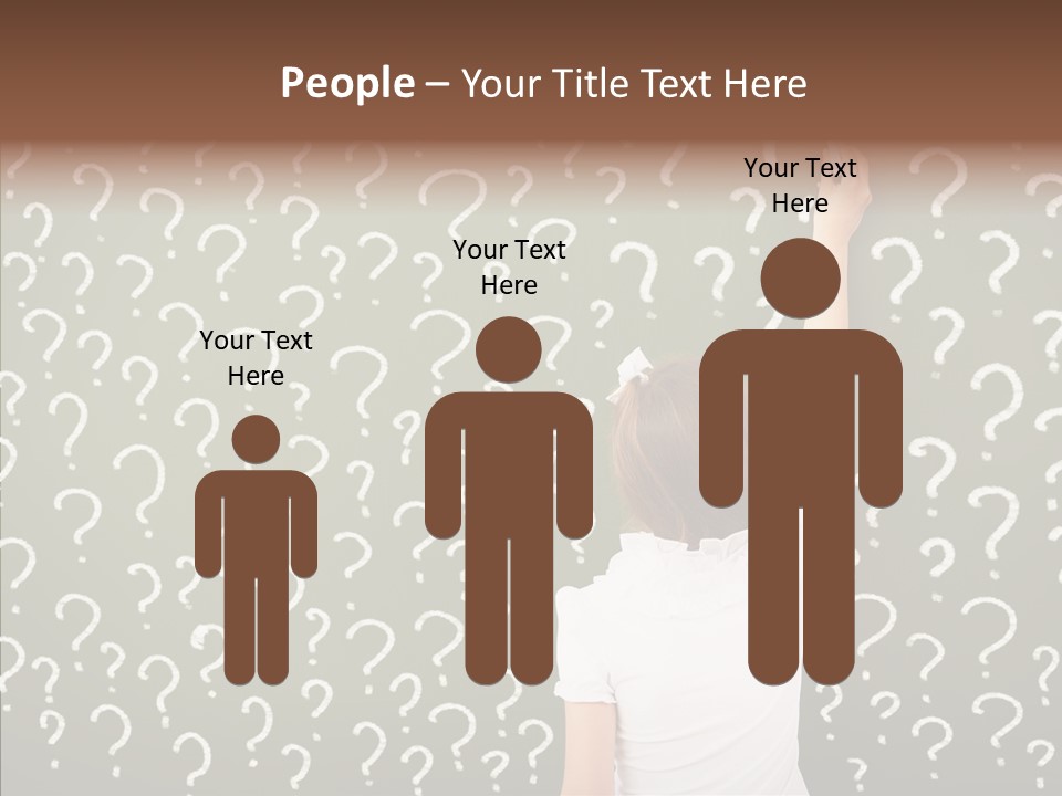 Little Standing Green PowerPoint Template