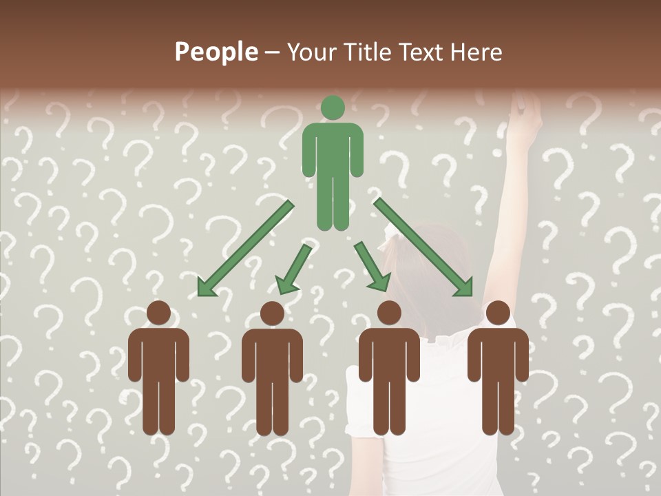 Little Standing Green PowerPoint Template