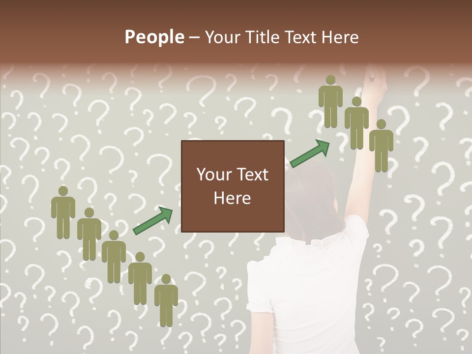 Little Standing Green PowerPoint Template