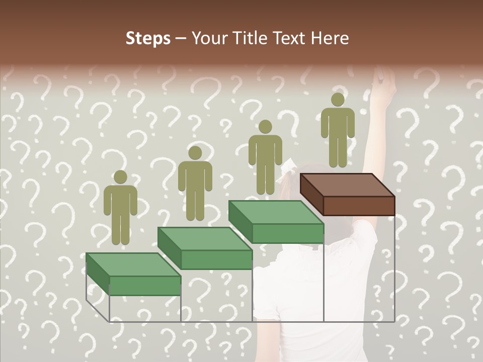 Little Standing Green PowerPoint Template