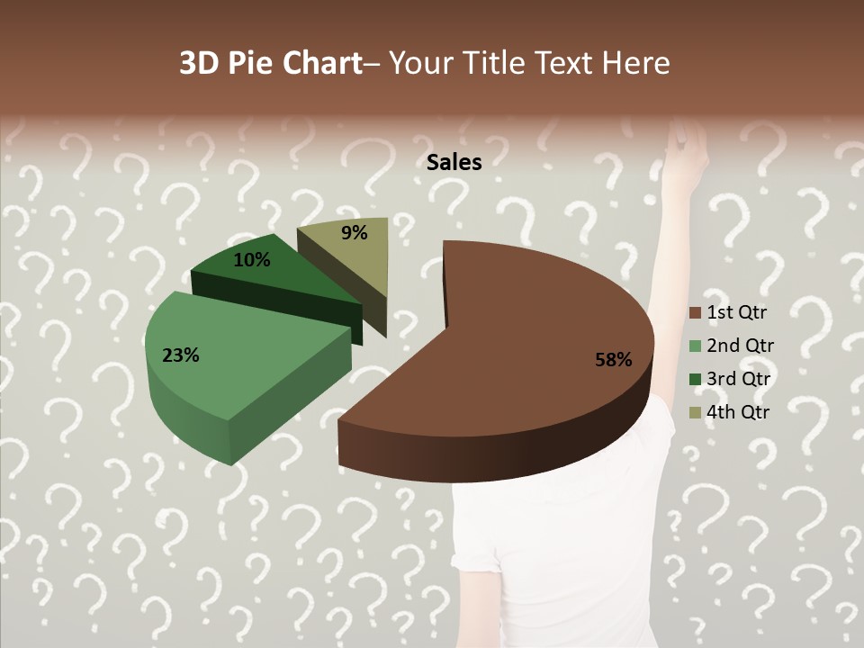Little Standing Green PowerPoint Template