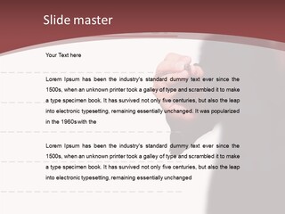 Mark Drawing Form PowerPoint Template