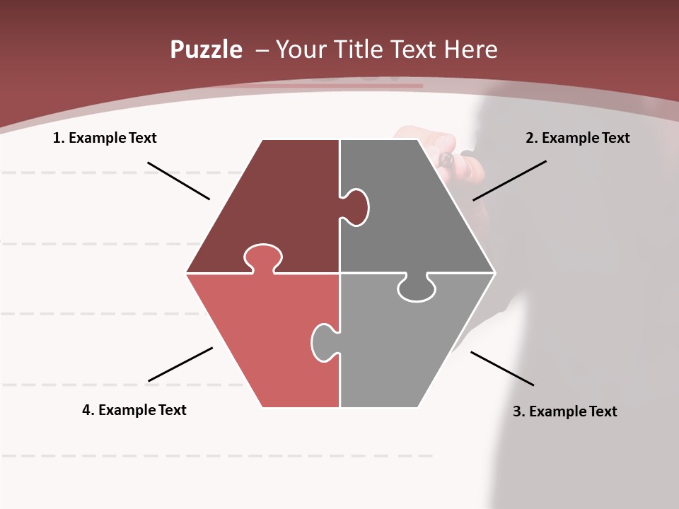 Mark Drawing Form PowerPoint Template