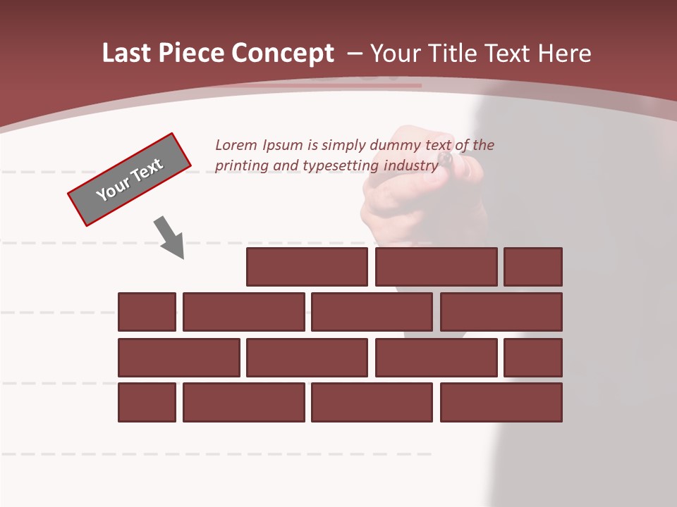 Mark Drawing Form PowerPoint Template