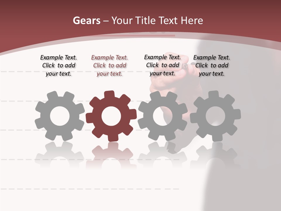 Mark Drawing Form PowerPoint Template