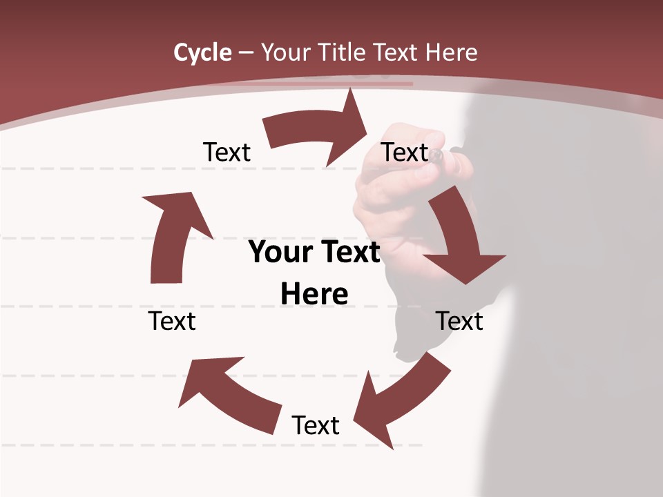 Mark Drawing Form PowerPoint Template