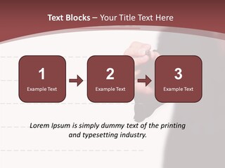 Mark Drawing Form PowerPoint Template