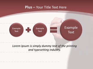 Mark Drawing Form PowerPoint Template