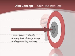 Mark Drawing Form PowerPoint Template