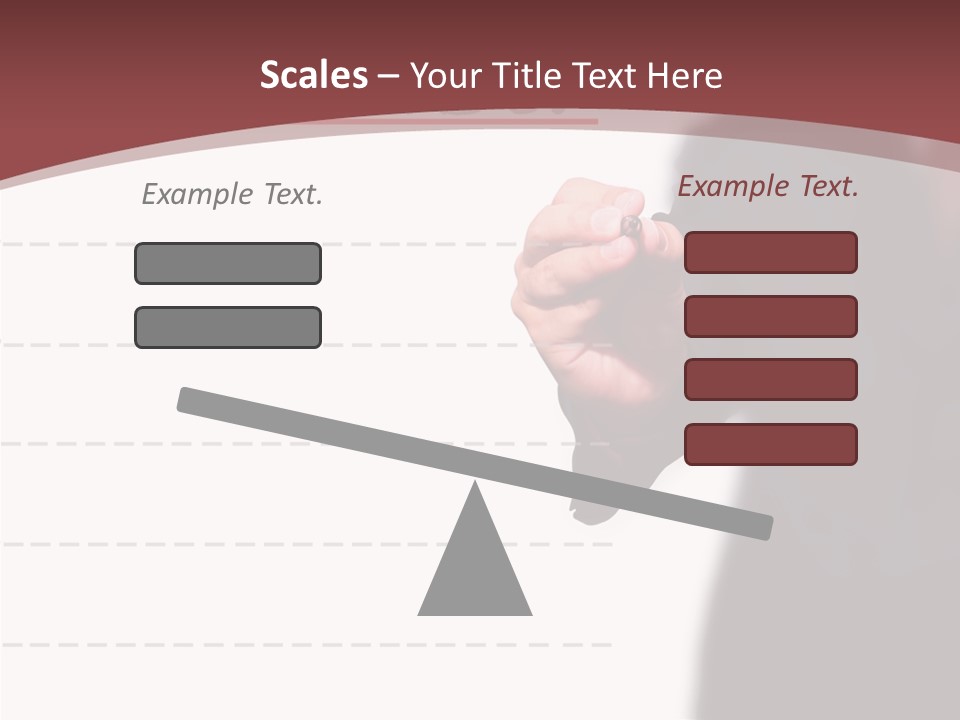 Mark Drawing Form PowerPoint Template