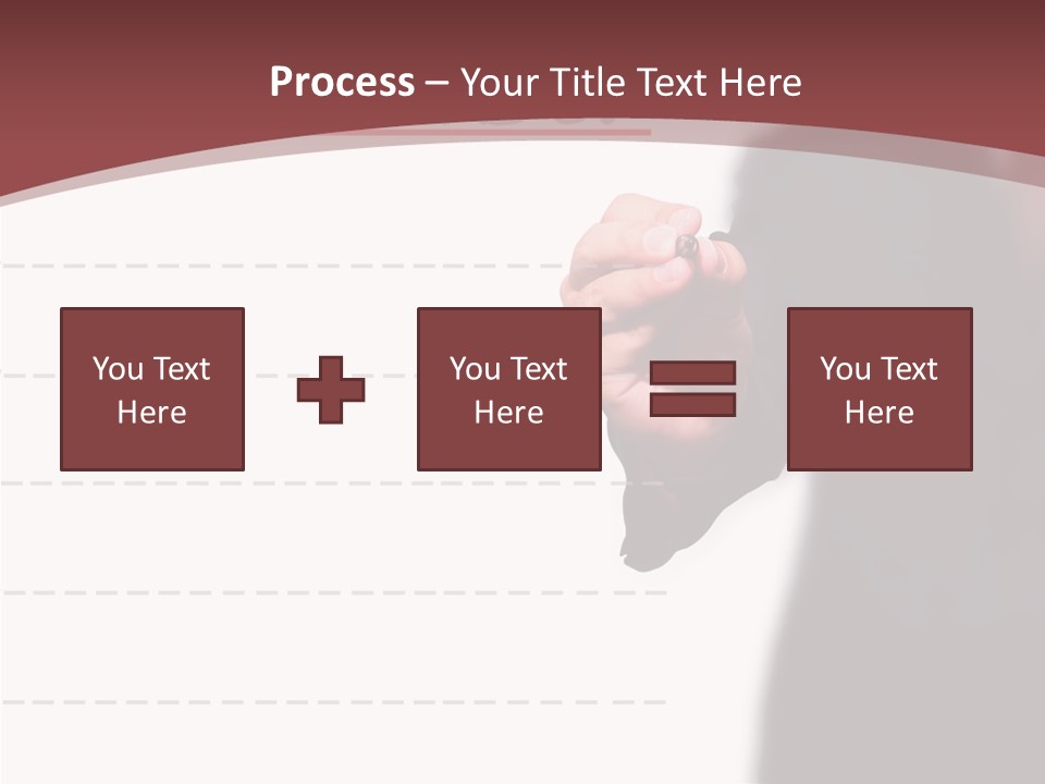 Mark Drawing Form PowerPoint Template