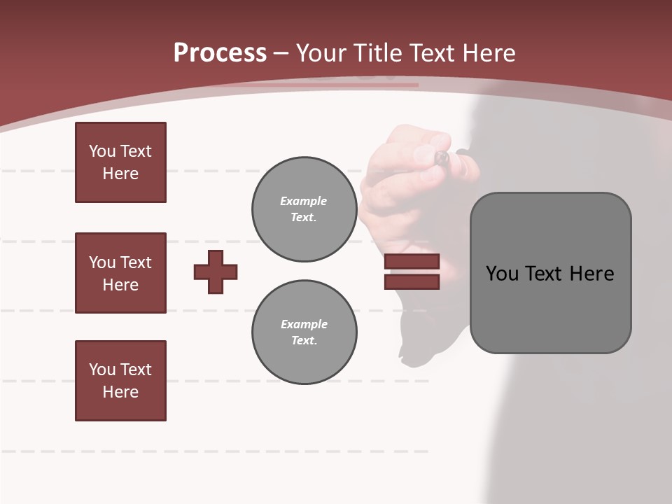 Mark Drawing Form PowerPoint Template