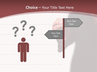 Mark Drawing Form PowerPoint Template