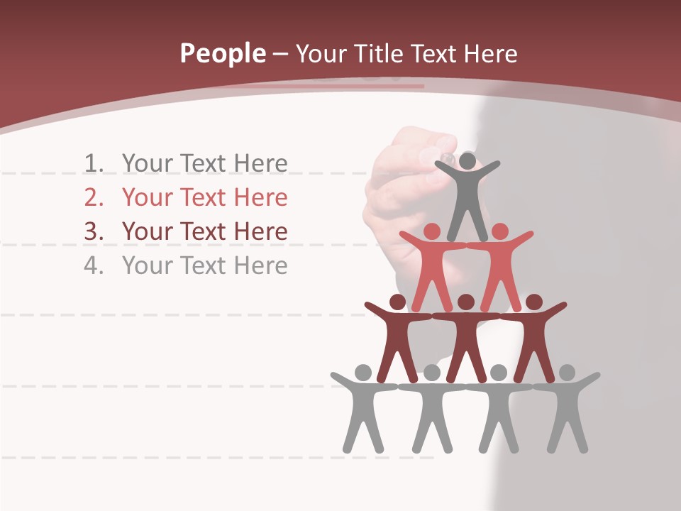 Mark Drawing Form PowerPoint Template