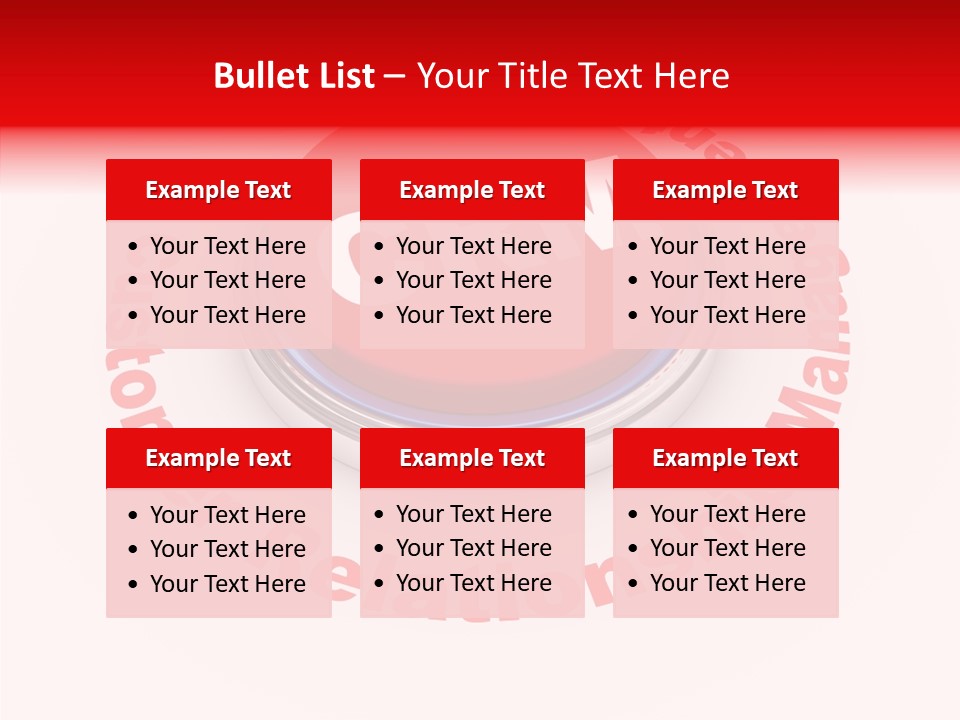 Cycle System Strategy PowerPoint Template