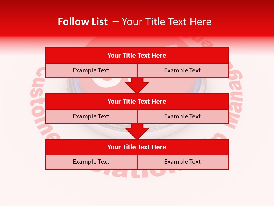 Cycle System Strategy PowerPoint Template