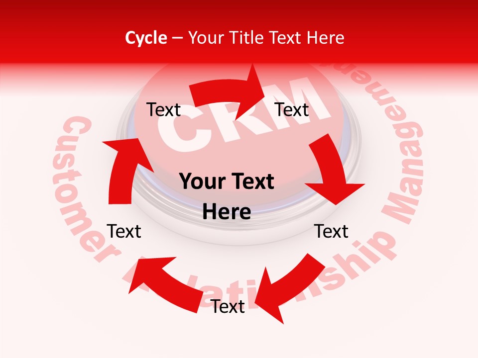 Cycle System Strategy PowerPoint Template