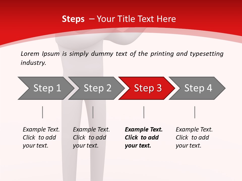 Male Holiday Investment PowerPoint Template