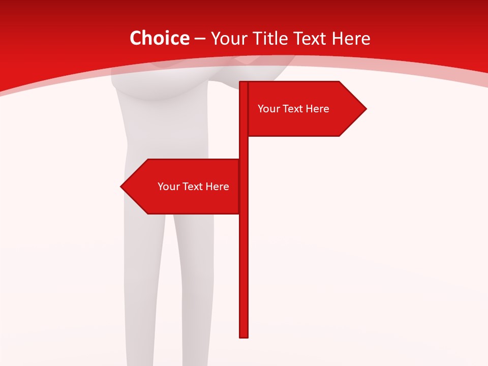 Male Holiday Investment PowerPoint Template