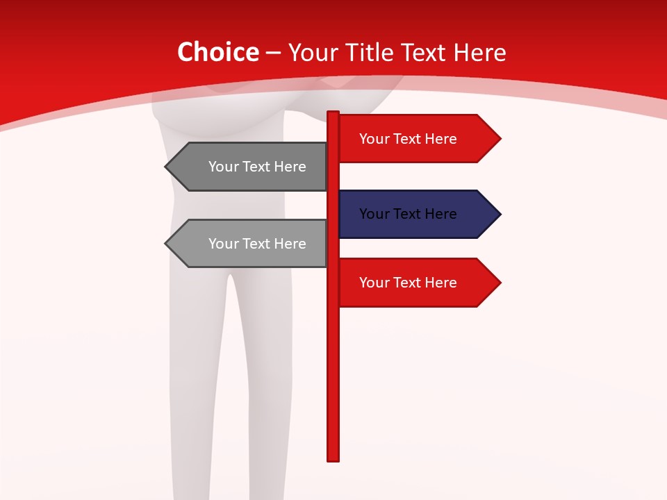 Male Holiday Investment PowerPoint Template