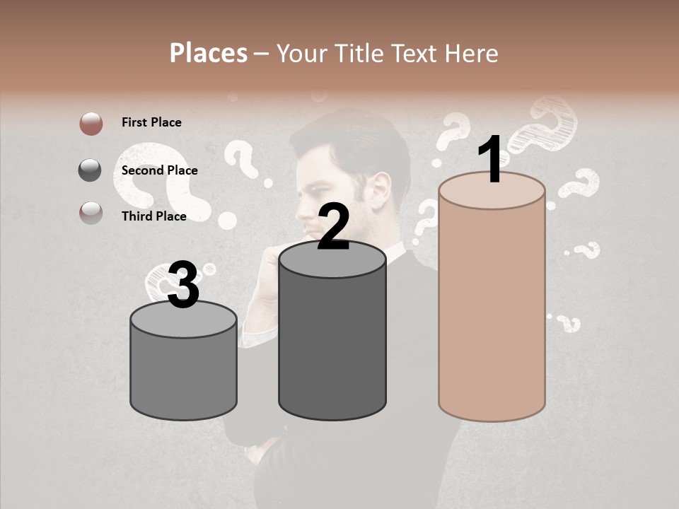Tracing Concrete Thinking PowerPoint Template