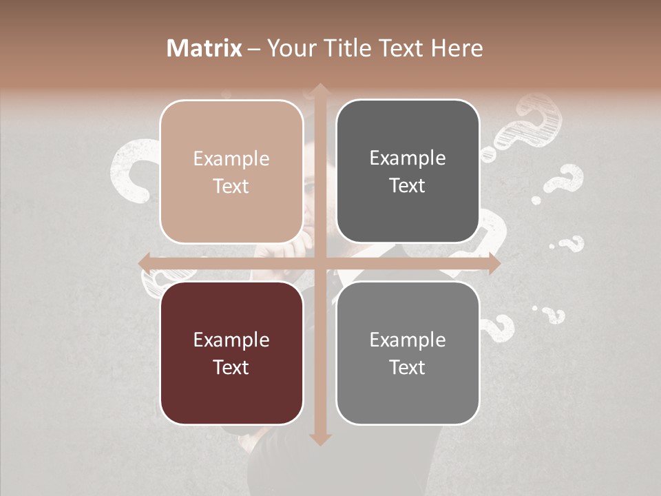 Tracing Concrete Thinking PowerPoint Template