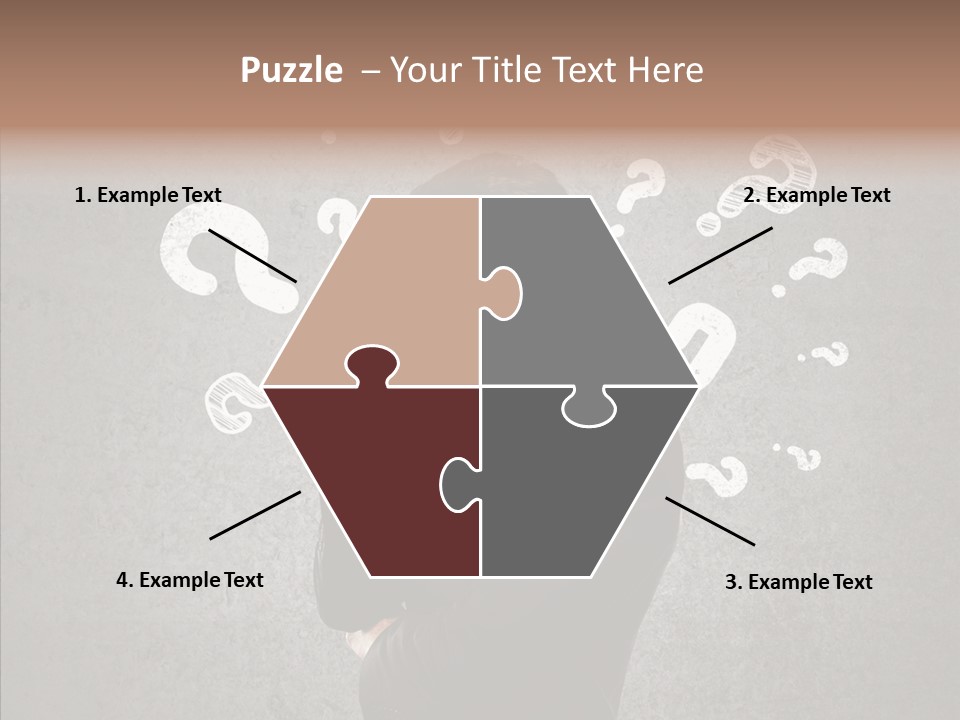 Tracing Concrete Thinking PowerPoint Template