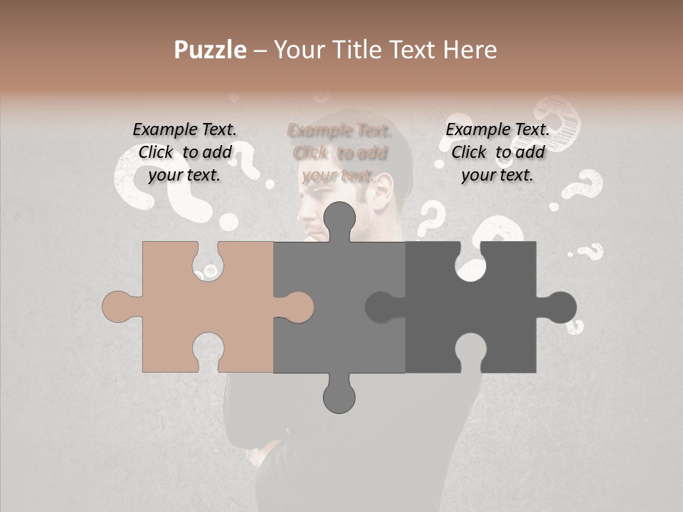 Tracing Concrete Thinking PowerPoint Template