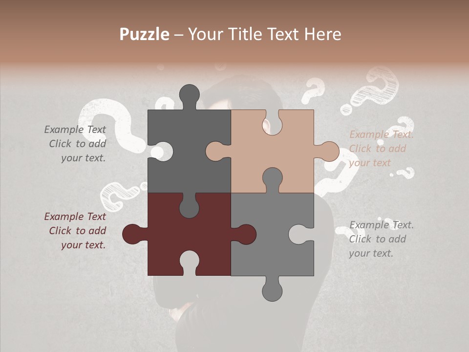 Tracing Concrete Thinking PowerPoint Template