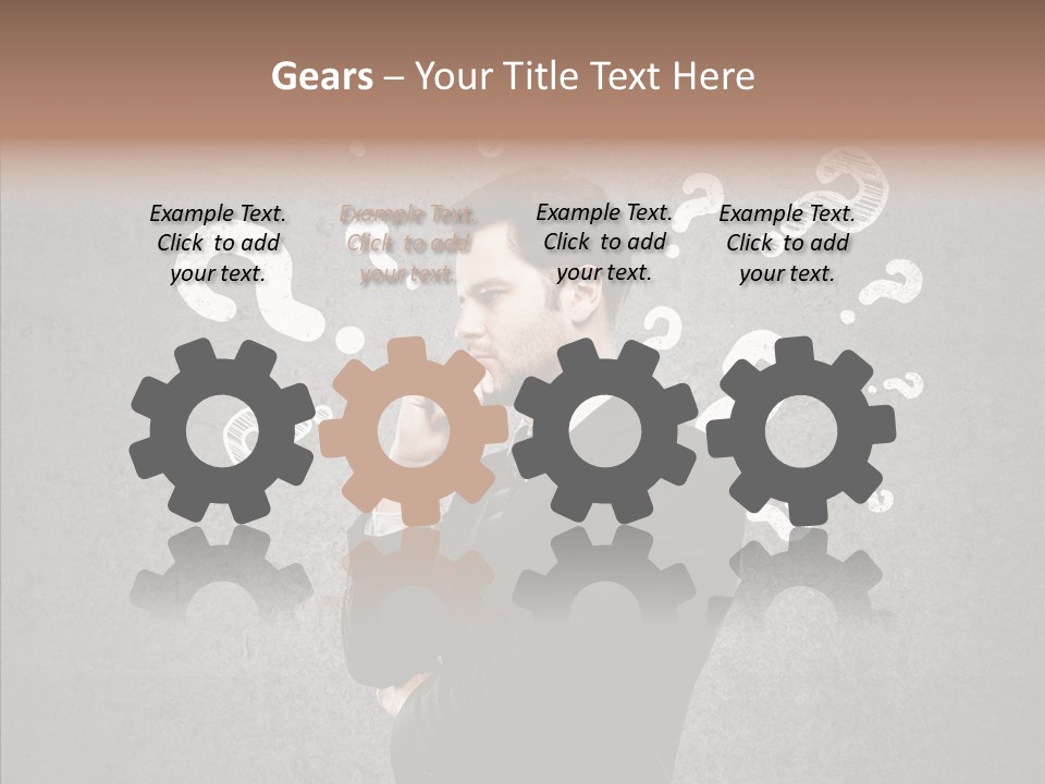 Tracing Concrete Thinking PowerPoint Template