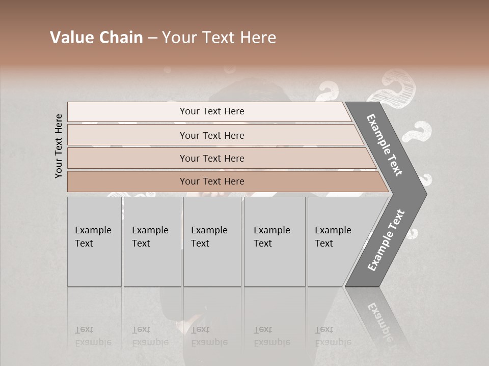 Tracing Concrete Thinking PowerPoint Template