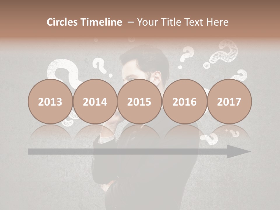 Tracing Concrete Thinking PowerPoint Template