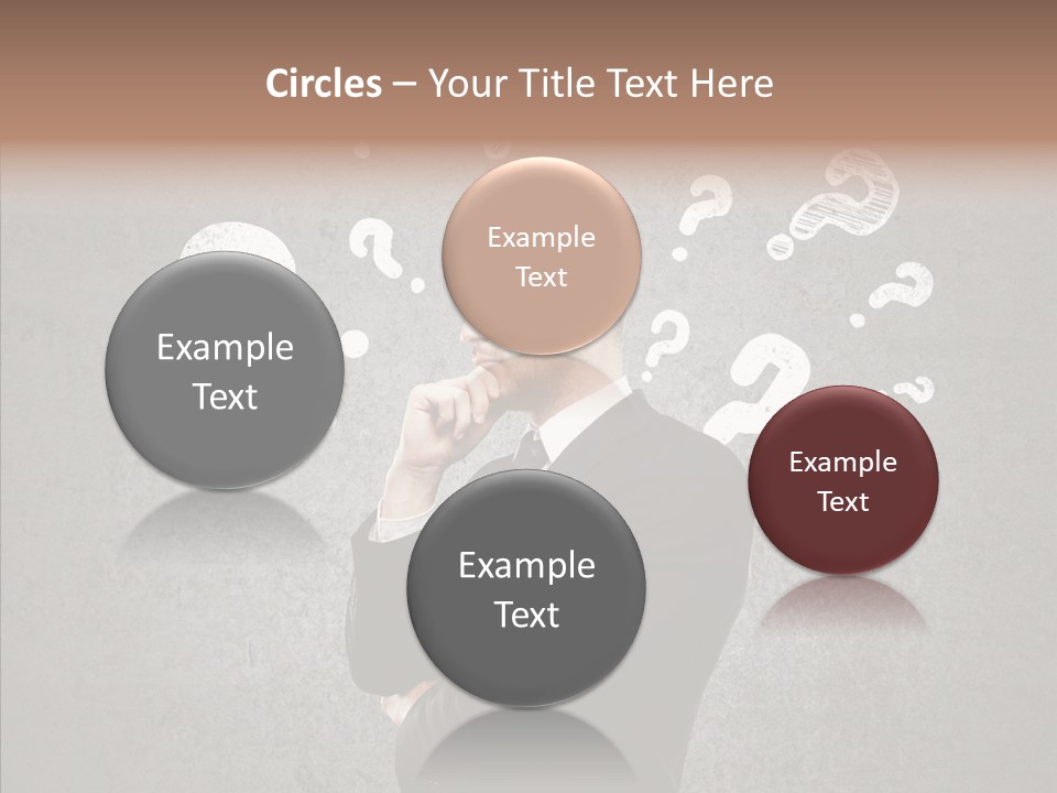 Tracing Concrete Thinking PowerPoint Template