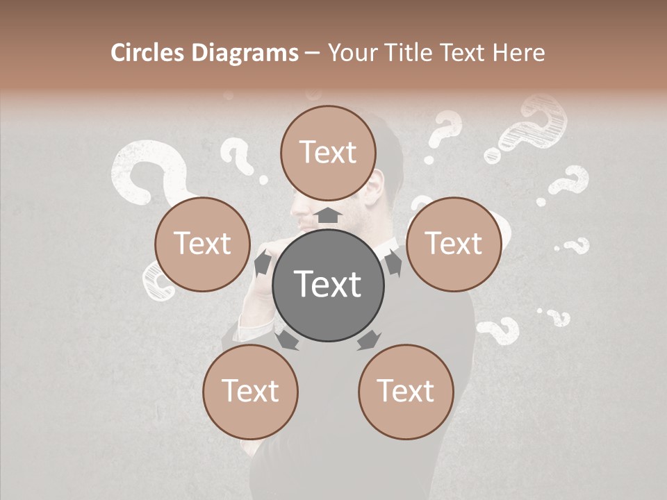 Tracing Concrete Thinking PowerPoint Template