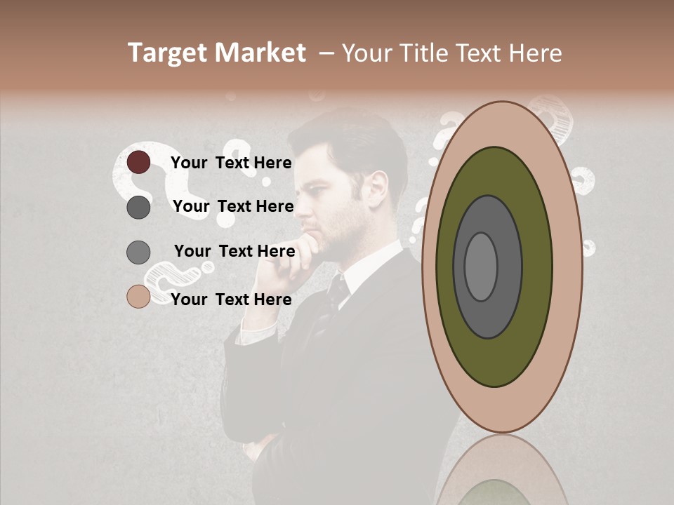 Tracing Concrete Thinking PowerPoint Template