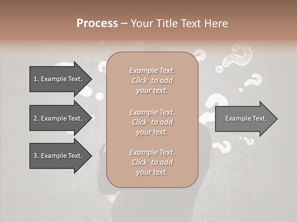 Tracing Concrete Thinking PowerPoint Template