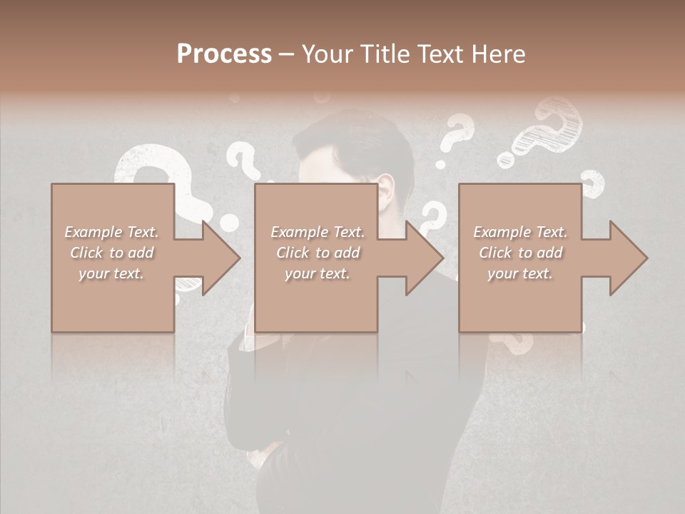 Tracing Concrete Thinking PowerPoint Template
