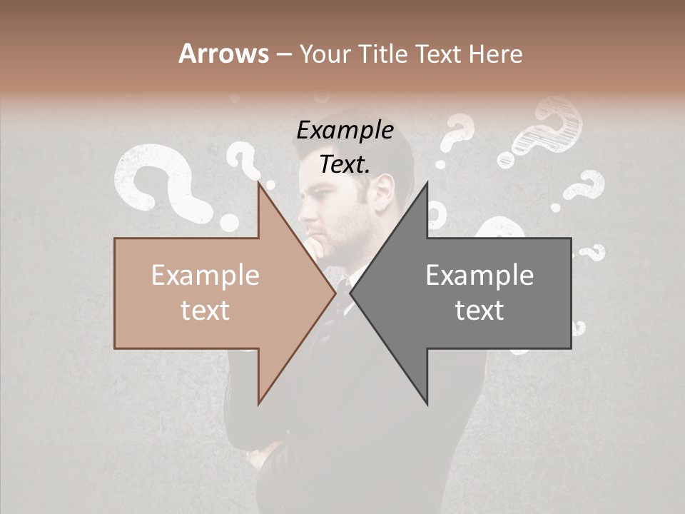 Tracing Concrete Thinking PowerPoint Template