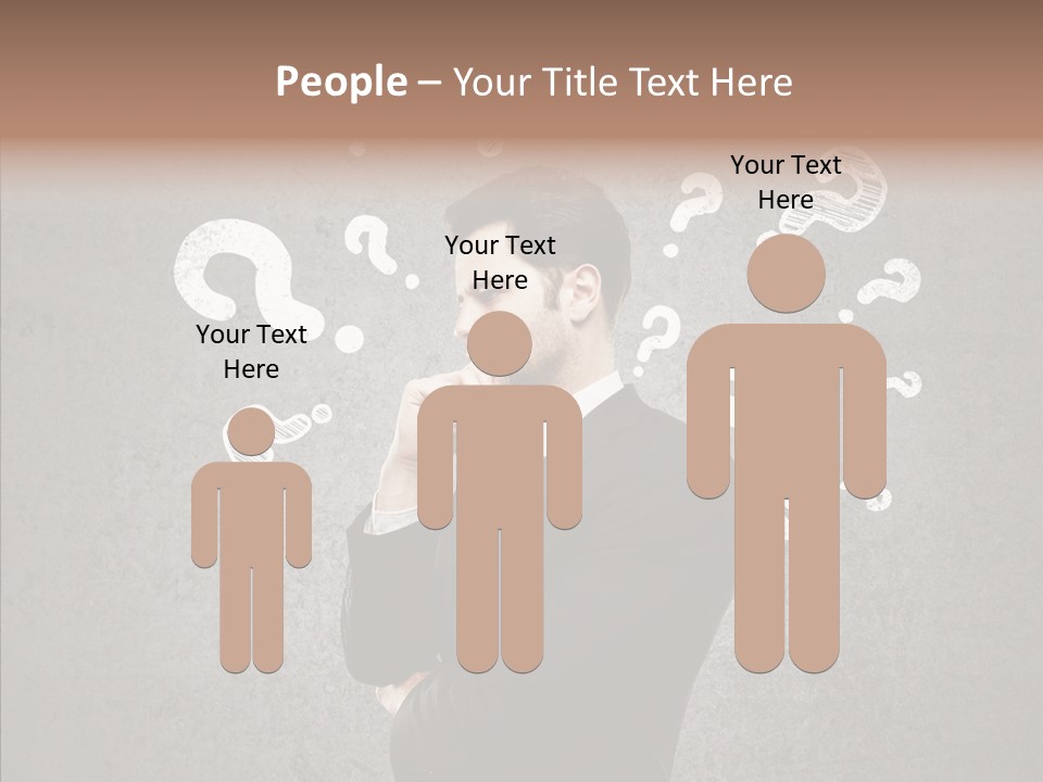 Tracing Concrete Thinking PowerPoint Template