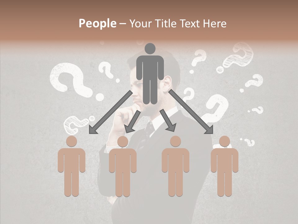 Tracing Concrete Thinking PowerPoint Template