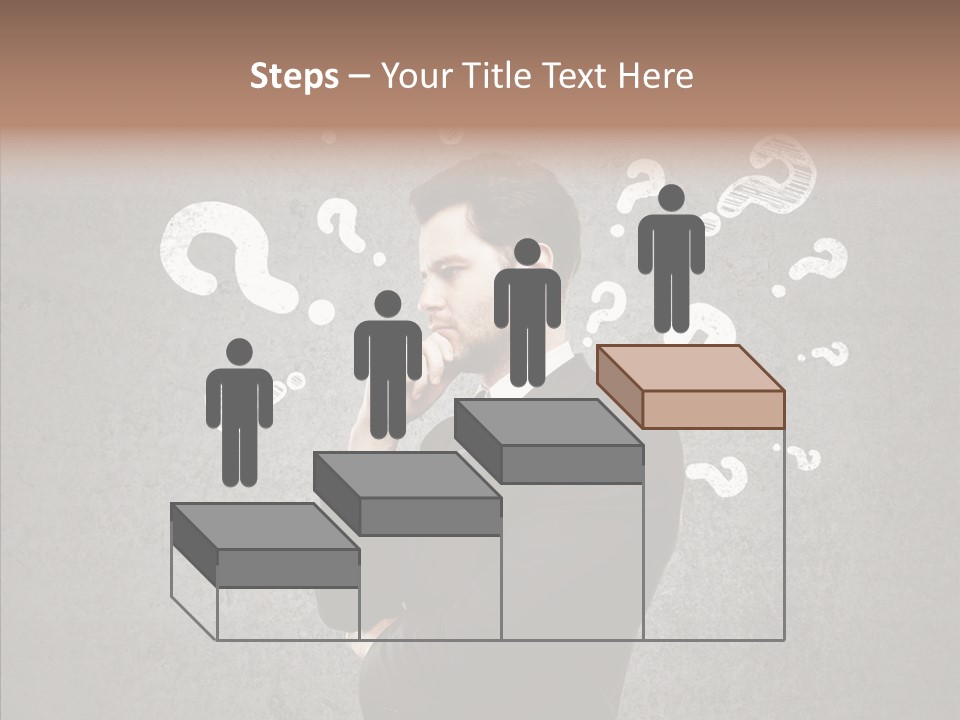 Tracing Concrete Thinking PowerPoint Template