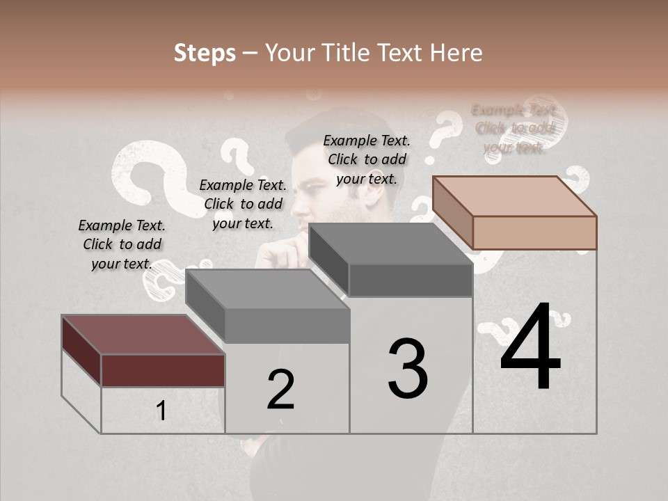 Tracing Concrete Thinking PowerPoint Template