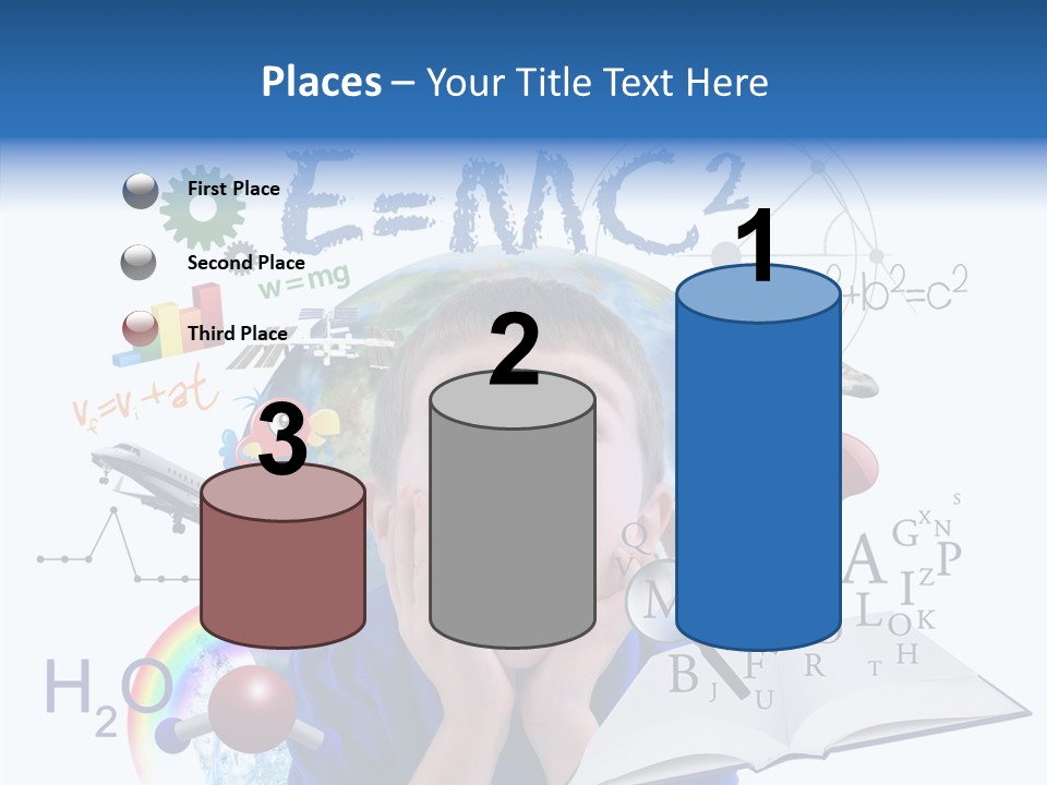 Think Calculation Communication PowerPoint Template