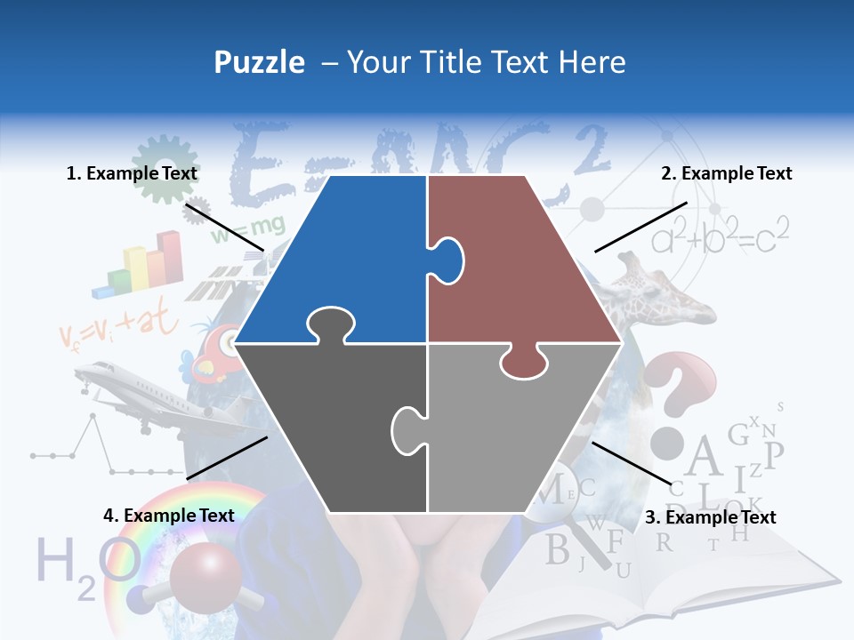 Think Calculation Communication PowerPoint Template