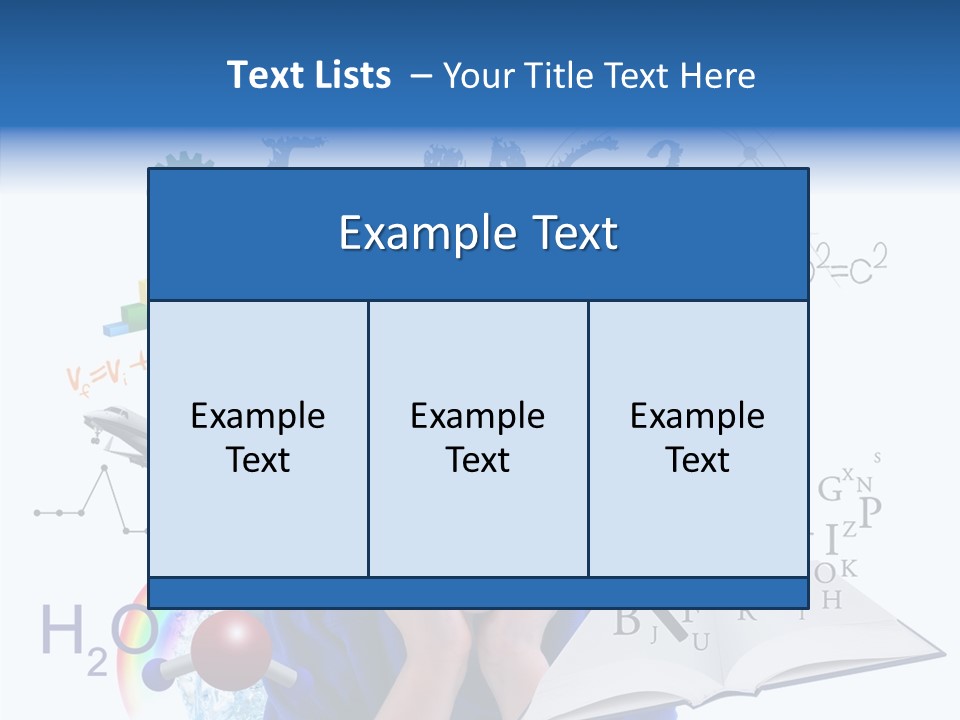 Think Calculation Communication PowerPoint Template